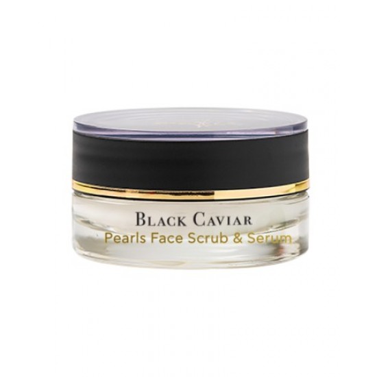 Inalia Black Caviar Pearls Face Scrub & Serum 15ml,Serum Προσώπου 2σε1