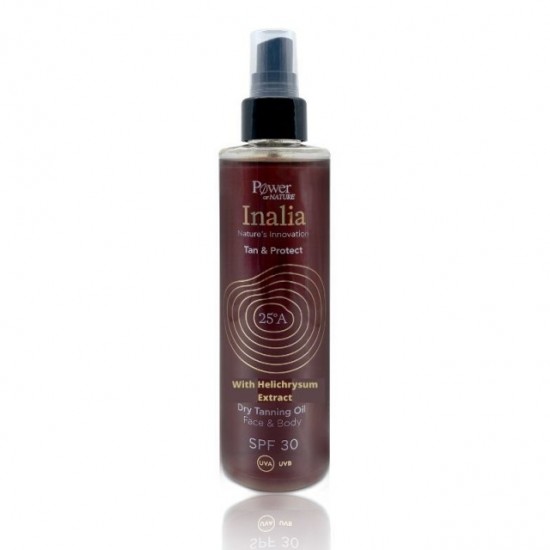 Inalia Dry Tanning Oil SPF30 Ξηρό Λάδι Μαυρίσματος για Πρόσωπο & Σώμα 200ml