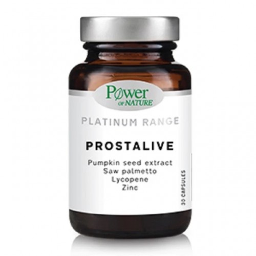 Power of Nature Platinum Prostalive, Συμπλήρωμα Διατροφής για τον Προστάτη 30 Caps Power of Nature Platinum Prostalive, Συμπλήρωμα Διατροφής για τον Προστάτη 30 Caps