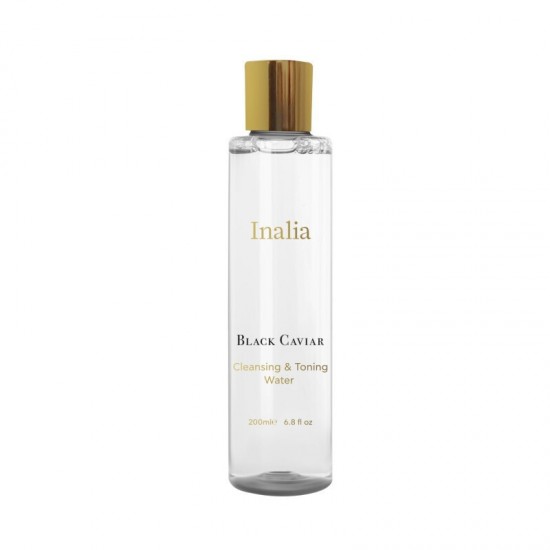 Inalia Black Caviar Cleansing & Toning Water Νερό Καθαρισμού Προσώπου, Ματιών & Χειλιών 200ml