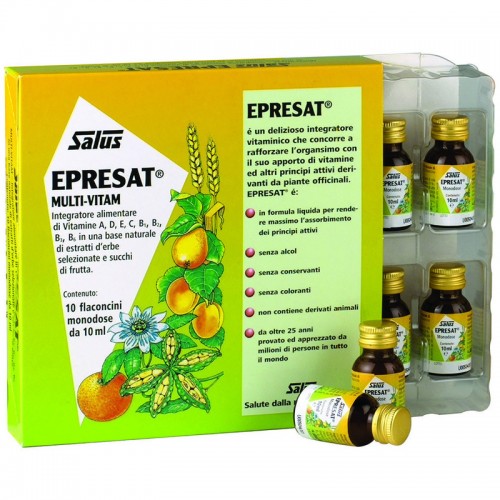 Epresat Πολυβιταμινούχο Συμπλήρωμα Διατροφής 10 φιαλίδια 10ml Epresat Πολυβιταμινούχο Συμπλήρωμα Διατροφής 10 φιαλίδια 10ml