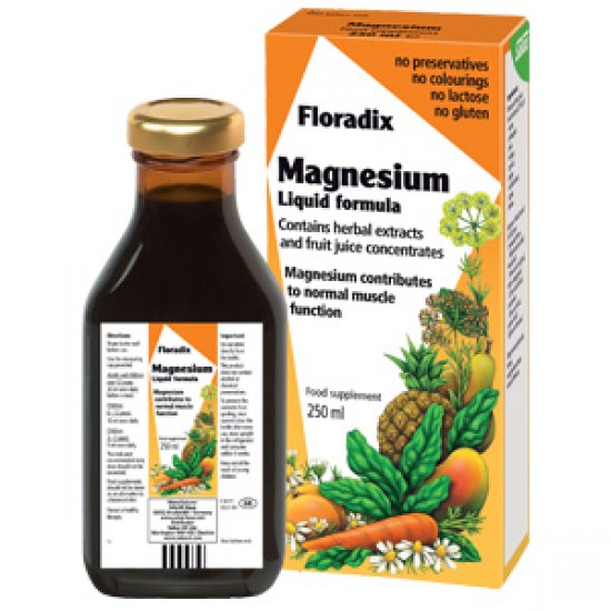Floradix Magnesium, Μαγνήσιο σε Σιρόπι 250ml