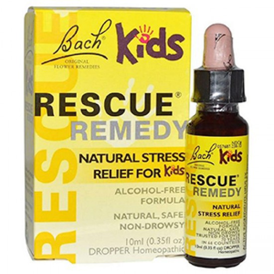 Bach Rescue Remedy Kids Dropper, Ανθοϊάματα 10ml