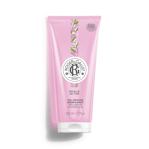 Roger & Gallet Feuille De The Wellbeing Shower Gel, Αναζωογονητικό Αρωματικό Αφρόλουτρο 200ml Roger & Gallet Feuille De The Wellbeing Shower Gel, Αναζωογονητικό Αρωματικό Αφρόλουτρο 200ml