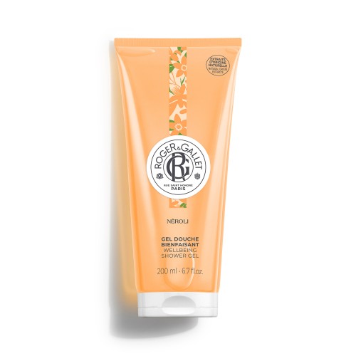 Roger & Gallet Neroli Wellbeing Shower Gel, Αναζωογονητικό Αρωματικό Αφρόλουτρο 200ml
