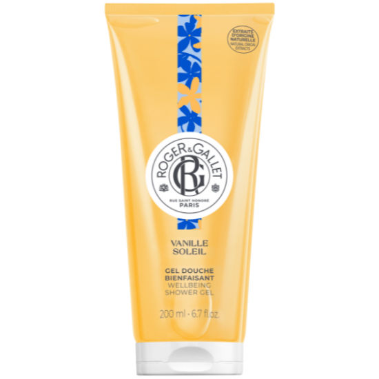 Roger&Gallet Vanille Soleil Shower Gel Αναζωογονητικό Αφρόλουτρο 200ml