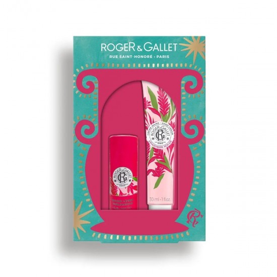 Roger & Gallet Promo Gingembre Rouge Hand Cream Ενυδατική Κρέμα Χεριών 30ml & Lip Balm Βάλσαμο Χειλιών 3.5gr Roger & Gallet Promo Gingembre Rouge Hand Cream Ενυδατική Κρέμα Χεριών 30ml & Lip Balm Βάλσαμο Χειλιών 3.5gr