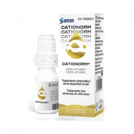 Santen Cationorm Eye Drops Σταγόνες για τη Ξηροφθαλμία 10ml Santen Cationorm Eye Drops Σταγόνες για τη Ξηροφθαλμία 10ml