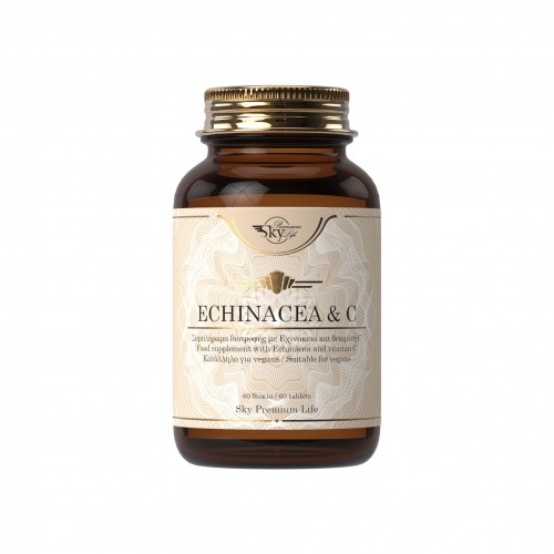 Sky Echinacea & C (250mg & 500mg) 60 Δισκία Sky Echinacea & C (250mg & 500mg) 60 Δισκία