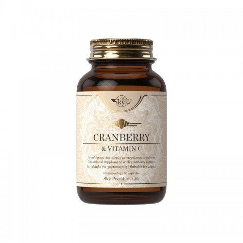Sky Premium Life Cranberry & Vitamin C 60 Caps Sky Premium Life Cranberry & Vitamin C 60 Caps