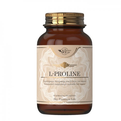 Sky Premium Life L-Proline 500mg για την Υγεία της Καρδιάς, του Δέρματος & των Αρθρώσεων 60caps