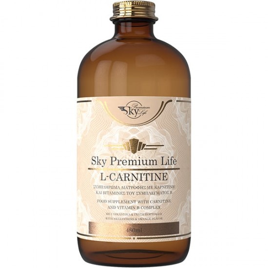 Sky Premium Life L-Carnitine, Με Γεύση Πορτοκάλι 480ml