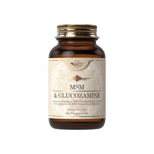 Sky MSM & Glucosamine & Chondroitin 60 Δισκία