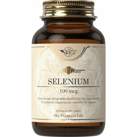 Sky Premium Life Selenium 100mg 60 Δισκία