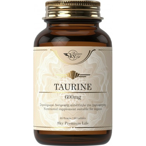Sky Premium Life Taurine 600mg 60 Δισκία