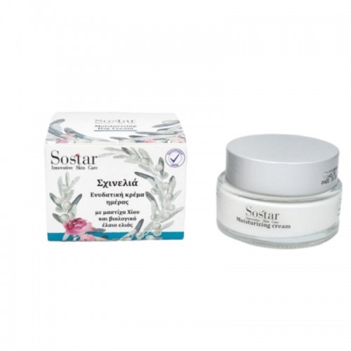 Sostar Skinolia Ενυδατική Κρέμα Ημέρας με Μαστιχέλαιο & Ελαιόλαδο 50ml