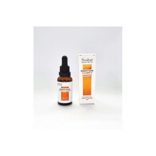 Sostar Mornin' Glow Vitamin C Booster, Αντιοξειδωτικός Ορός για Λάμψη 30ml Sostar Mornin' Glow Vitamin C Booster, Αντιοξειδωτικός Ορός για Λάμψη 30ml