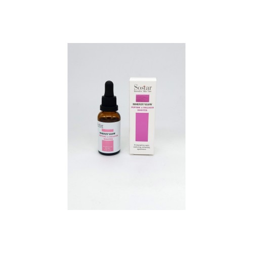 Sostar Mornin' Glow Peptide & Collagen Booster Ορός Σύσφιξης Προσώπου 30ml Sostar Mornin' Glow Peptide & Collagen Booster Ορός Σύσφιξης Προσώπου 30ml