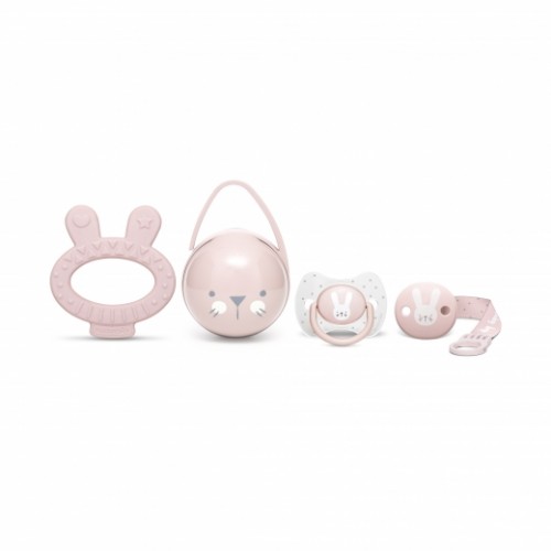Suavinex Premium Hygge Baby Gift Set, Χρώμα Ροζ