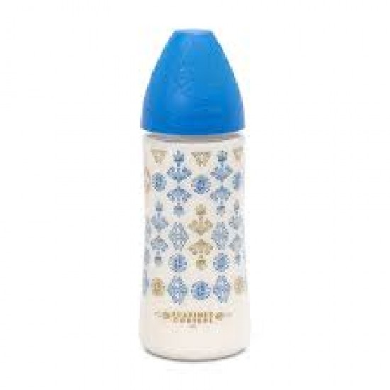 Suavinex Μπιμπερό Πλαστικό 360ml +4m Dark Blue Suavinex Μπιμπερό Πλαστικό 360ml +4m Dark Blue
