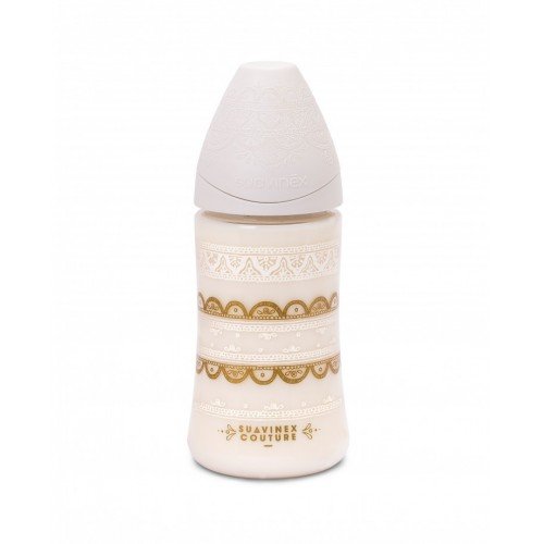 Suavinex Couture Μπιμπερό με Φυσιολογική Θηλή Σιλικόνης 270ml Suavinex Couture Μπιμπερό με Φυσιολογική Θηλή Σιλικόνης 270ml