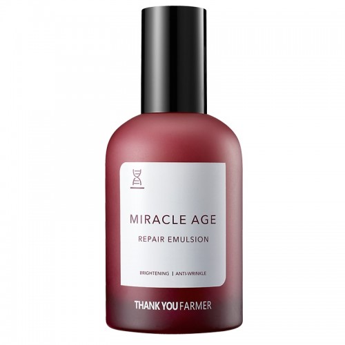 Thank You Farmer Miracle Age Repair Emulsion 130ml. Πλούσιο Γαλάκτωμα Θρέψης Thank You Farmer Miracle Age Repair Emulsion 130ml. Πλούσιο Γαλάκτωμα Θρέψης