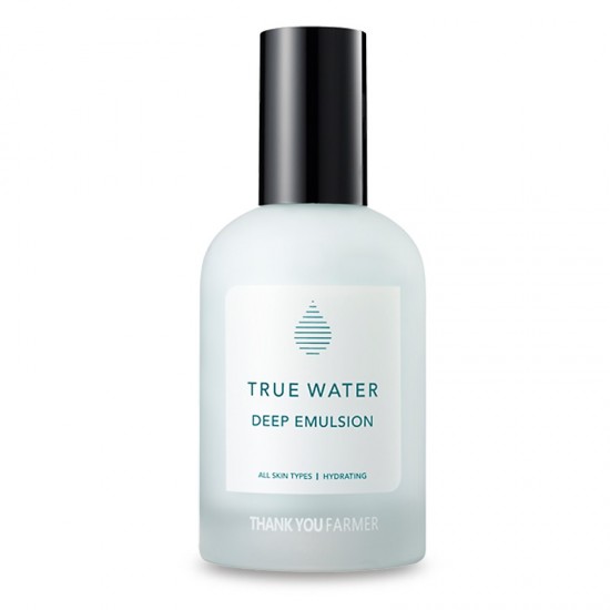 Thank You Farmer True Water Deep Emulsion 130ml. Πλούσιο ενυδατικό γαλάκτωμα θρέψης Thank You Farmer True Water Deep Emulsion 130ml. Πλούσιο ενυδατικό γαλάκτωμα θρέψης