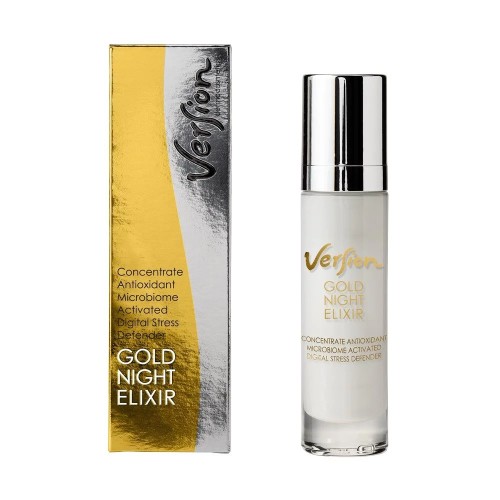 Version Gold Νight Elixir Κρέμα Νύχτας, Αντιοξειδωτική & Αντιρυτιδική Προσώπου & Λαιμού 50ml