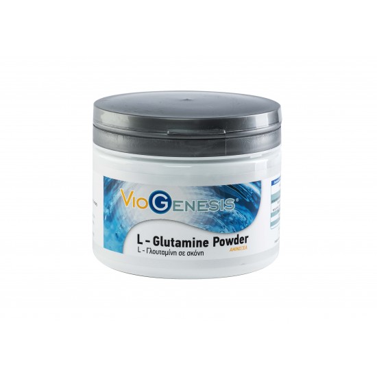 Viogenesis L-Glutamine Powder Αμινοξύ L-Γλουταμίνη σε Σκόνη 250 gr