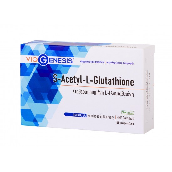 Viogenesis S-Acetyl-L-Glutathione 60 Κάψουλες