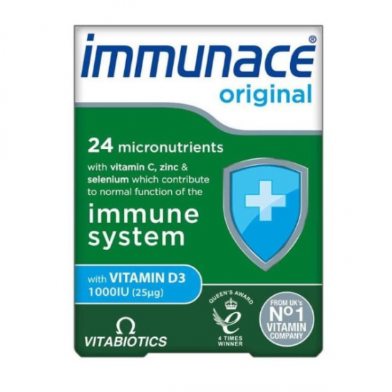 Vitabiotics Immunace Ολοκληρωμένο Συμπλήρωμα Ενίσχυσης του Ανοσοποιητικού 30 tabs.