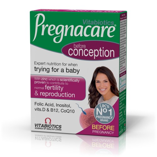 Vitabiotics Pregnacare Conception Συμπλήρωμα Γονιμότητας για Γυναίκες 30tabs Vitabiotics Pregnacare Conception Συμπλήρωμα Γονιμότητας για Γυναίκες 30tabs