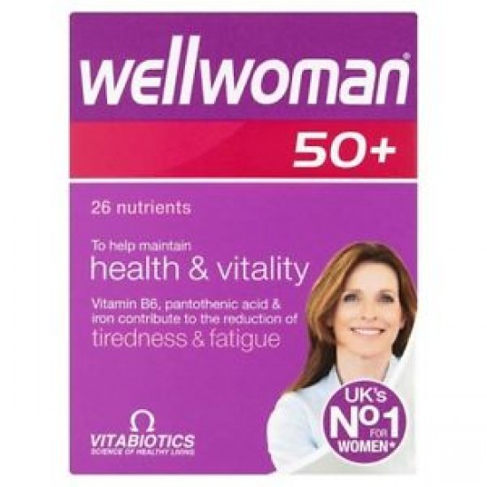 Vitabiotics Wellwoman 50+, 30tabs