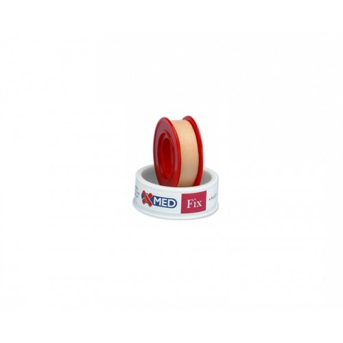 X-Med Fix Αυτοκόλλητη Ταινία Ύφασμα Μπεζ 5m x 1,25cm X-Med Fix Αυτοκόλλητη Ταινία Ύφασμα Μπεζ 5m x 1,25cm