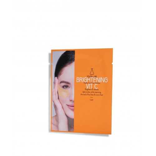 Youth Lab Brightening Vit-C Hydra Gel Eye Patches, Μάσκα από Υδροτζέλ για Φωτεινότητα & Μείωση Σημαδιών στα Μάτια 1 Ζευγάρι Youth Lab Brightening Vit-C Hydra Gel Eye Patches, Μάσκα από Υδροτζέλ για Φωτεινότητα & Μείωση Σημαδιών στα Μάτια 1 Ζευγάρι
