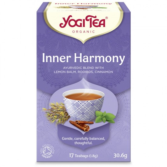 Yogi Tea Organic Inner Harmony Βιολογικό Τσάι 30,6gr (17 Φακελάκια)