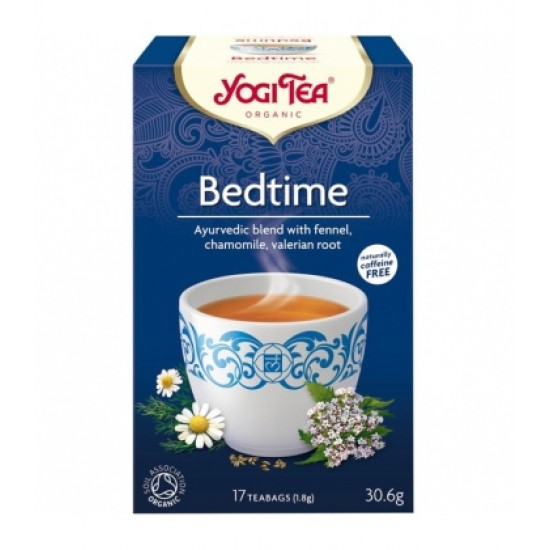 Yogi Tea Organic Bedtime Βιολογικό Τσάι 28,9gr (17 Φακελάκια)