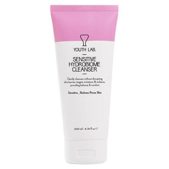 YOUTH LAB Sensitive Hydrobiome Cleanser Καθημερινός Καθαρισμός για το Ευαίσθητο ή με Τάση Ερυθρότητας Δέρμα  200ml