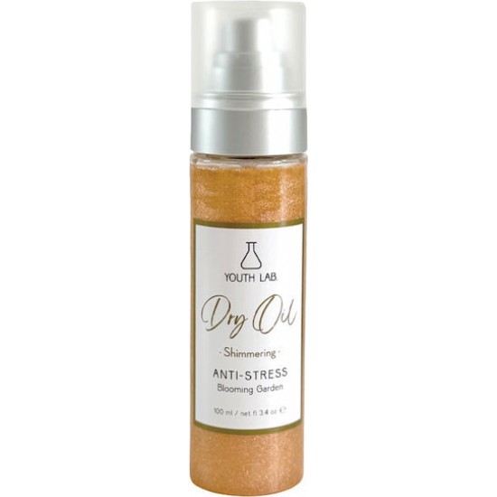 YouthLab. Anti-Stress Shimmering Dry Oil Ιριδίζον Ξηρό Λάδι για Ενυδάτωση, Θρέψη & Προστασία 100ml