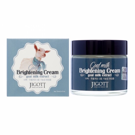 Jigott Goat Milk Whitening Cream Κρέμα  Προσώπου Για Λεύκανση & Ενυδάτωση με Κατσικίσιο Γάλα 70ml