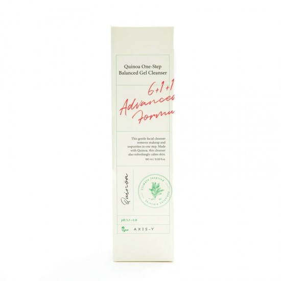 AXIS-Y Quinoa One-Step Balanced Gel Cleanser Αναζωογονητικό Καθαριστικό Τζελ Προσώπου 180ml AXIS-Y Quinoa One-Step Balanced Gel Cleanser Αναζωογονητικό Καθαριστικό Τζελ Προσώπου 180ml