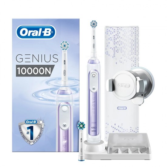 Oral-B Genius 10000N Orchid Purple,Επαναφορτιζόμενη Ηλεκτρική Οδοντόβουρτσα 1Τεμ