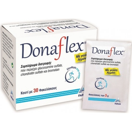 Faran Donaflex Συμπλήρωμα Διατροφής για Αρθρώσεις & Οστά 30 Φακελίσκοι