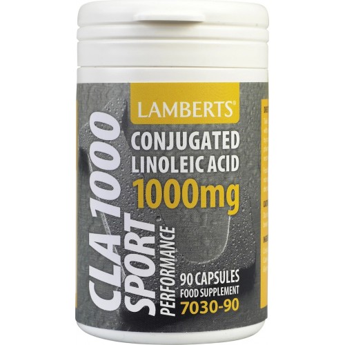 Lamberts CLA 1000mg, Συζευγμένο Λινολεϊκό Οξύ 90 Caps Χάστε Λίπος στη Περιοχή της Κοιλιάς Lamberts CLA 1000mg, Συζευγμένο Λινολεϊκό Οξύ 90 Caps Χάστε Λίπος στη Περιοχή της Κοιλιάς