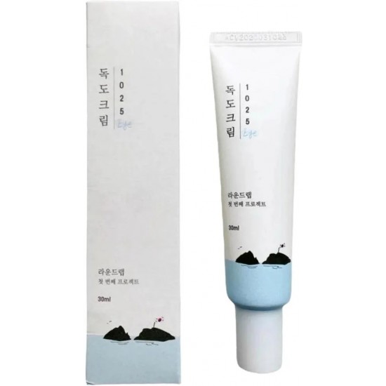 ROUND LAB 1025 Dokdo Eye Cream Κρέμα Ματιών για Μείωση Μαύρων Κύκλων,Ρυτίδων & Ενυδάτωση της Ευαίσθητης Περιοχής των Ματιών 30ml