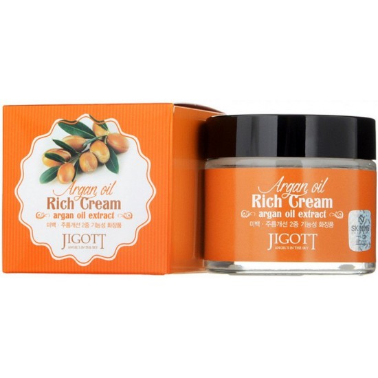 Jigott Argan Oil Rich Cream Κρέμα Προσώπου Για Θρέψη & Ενυδάτωση Με Λάδι Αργκάν 70ml Jigott Argan Oil Rich Cream Κρέμα Προσώπου Για Θρέψη & Ενυδάτωση Με Λάδι Αργκάν 70ml