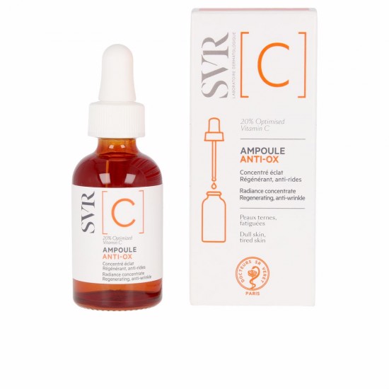 SVR [C] Ampoule Anti-Ox Radiance Concentrate Αντιοξειδωτικός & Αντιγηραντικός Ορός Προσώπου με 20% Βιταμίνη C για Λαμπερή Επιδερμίδα 30ml