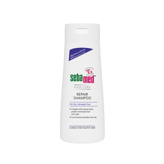 Sebamed Repair Shampoo Σαμπουάν Αναδόμησης για Ξηρά/Αδύνατα/Ταλαιπωρημένα Μαλλιά 200ml