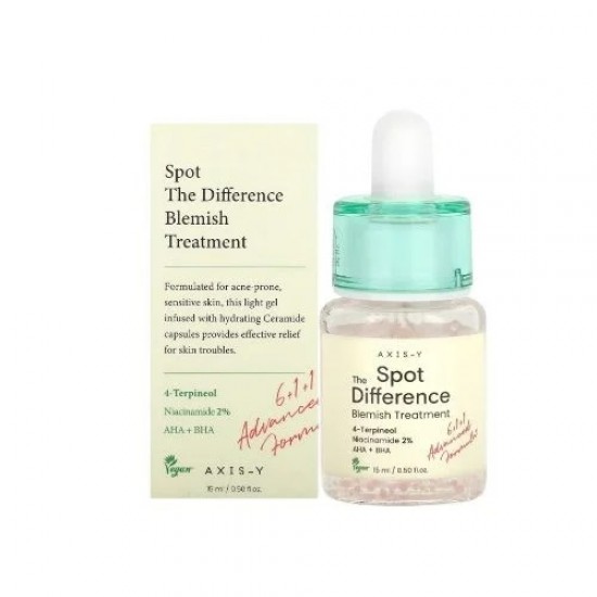 AXIS-Y Spot the Difference Blemish Treatment Ορός Για Θεραπεία Κατά Της Ακμής 15ml AXIS-Y Spot the Difference Blemish Treatment Ορός Για Θεραπεία Κατά Της Ακμής 15ml