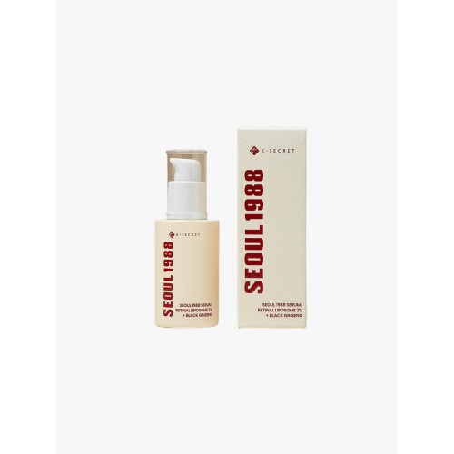 K-SECRET Seoul 1988 Retinal Liposome 2% & Black Ginseng Αντιγηραντικός & Συσφικτικός Ορός Προσώπου 30ml K-SECRET Seoul 1988 Retinal Liposome 2% & Black Ginseng Αντιγηραντικός & Συσφικτικός Ορός Προσώπου 30ml
